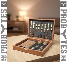 Hip Flask Shot Glasses Cutlery