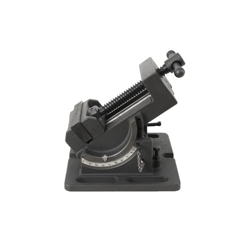 Tilting drill press - tilting, vice