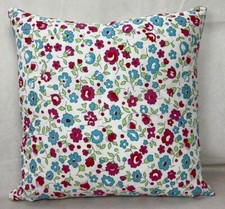Set of 3 Pink Blue Cushion