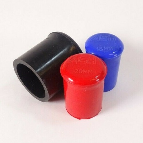 Silicone moulded end caps - caps,