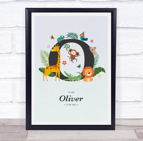 Jungle animals initial baby - animals,