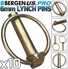 Lynch Pins 10X 6mm linchpin