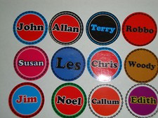 Bowls stickers any name - bowls,