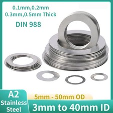 Ultra Shim Washers 0.1mm /