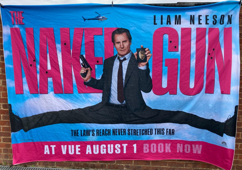 Cinema banner naked gun - naked, the