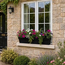 Black aluzinc window box - aluzinc,