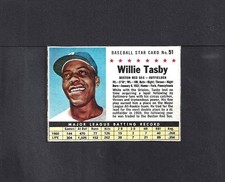 1961 POST #51 WILLIE