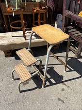 vintage folding step stool