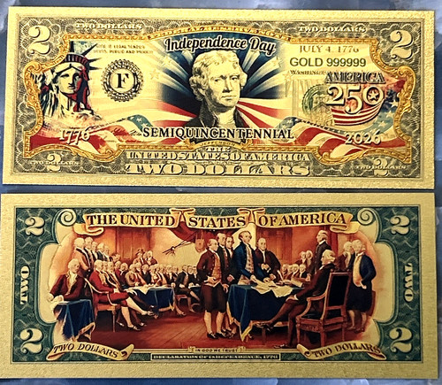 Usa 250th anniversary - 250th, $2