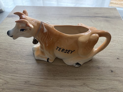 Quirky vintage jersey cow milk - cow,