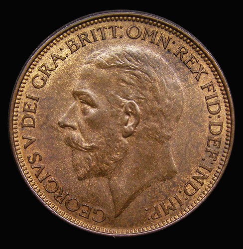 Penny 1927 unc - 1927, traces
