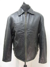 VINTAGE LEATHER BIKER JACKET