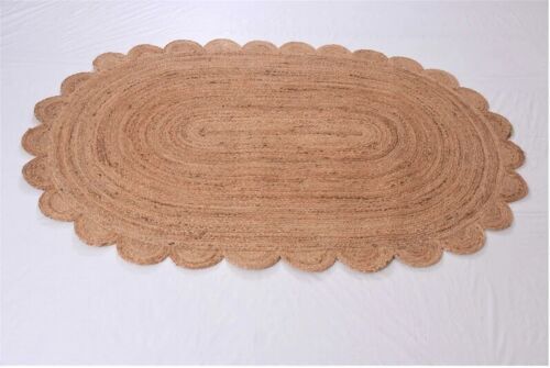 Jute rug oval - oval, carpet