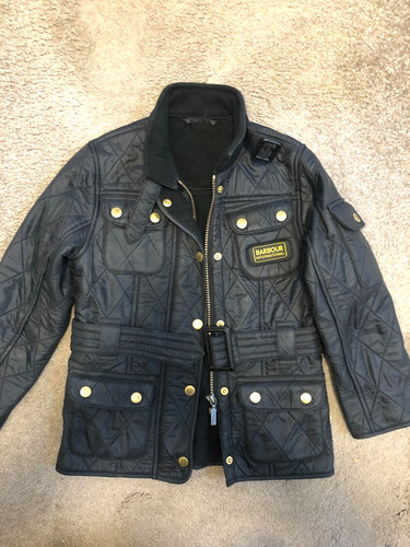Barbour international black - international,