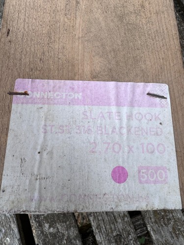 Slate roofing hooks - slate,