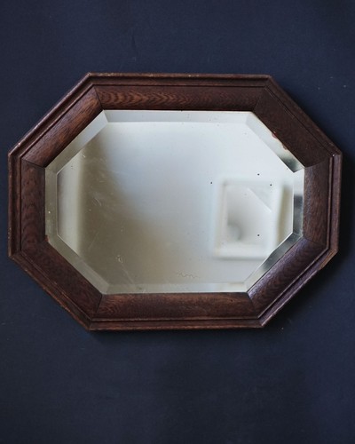 Vintage octagonal wooden wall - vintage,