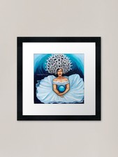 Athena Framed Art Print Framed