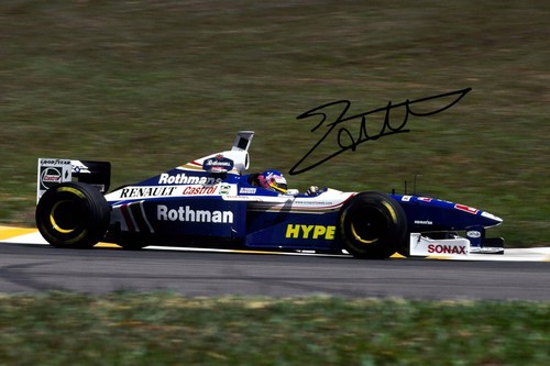 Jacques villeneuve signed - jacques,