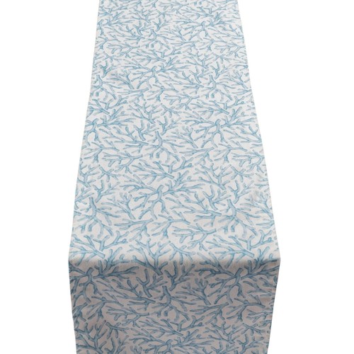Coral reef table runner - table, in