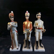 3*Napco Porcelain Military