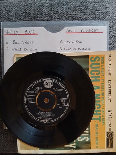 Elvis presley such night - elvis,