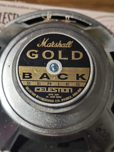 Marshall celestion gold back - gold,