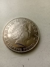 1900-2002 UK £5 Coin Queen Elizabeth the Queen Mother