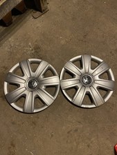 2 Genuine Volkswagen Wheel Trims