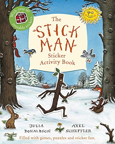 Stick man sticker activity - stick,