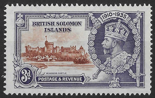 Solomon islands 1935 3d - solomon,