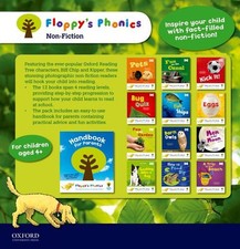 Floppy's Phonics Non-Fiction 13 Books set With Handbook For Pare