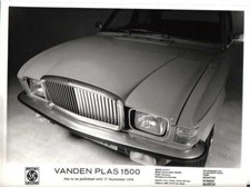 Austin Allegro Vanden Plas 1500 1974 Original black & white Press Photo 248832