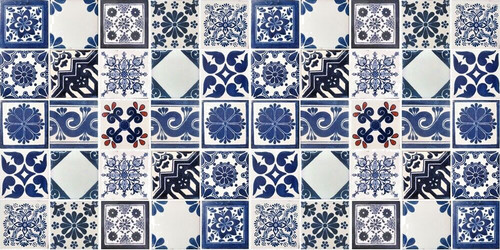 Assorted off white - off, cobalt