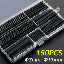 150Pcs Heat Shrink Tubing Tube Sleeve Kit Electrical Assorted Cable Wire Wrap UK