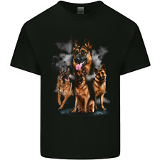 German Shepherd Montage For Dog Lovers Kids T-Shirt Childrens