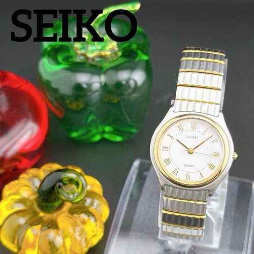 Seiko laurel white quartz - white,