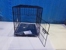 Argos Home Single Door Pet Cage Small w/Carry Handle  63 cm – Black