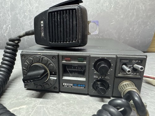 Icom 240 vhf transceiver - vhf, fm