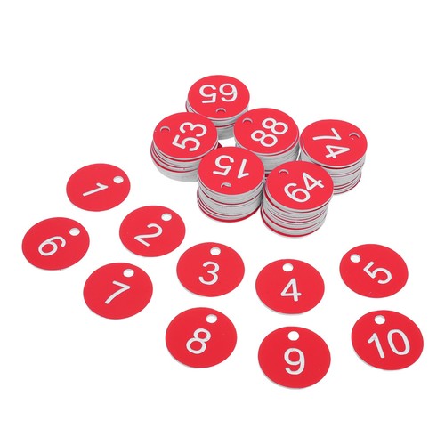 Set numbered discs - discs, with