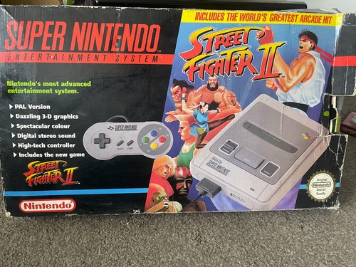 Nintendo snes boxed console - nintendo, &