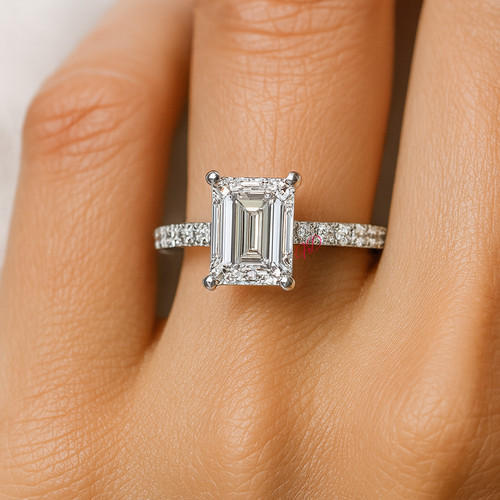 Diamond ring engagement lab - ring,