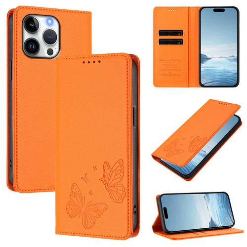 Magnetic leather butterfly - magnetic,