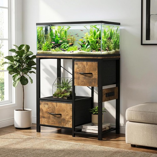 Gallon fish tank stand - fish,