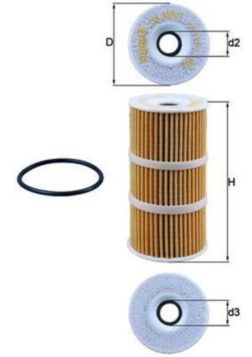 Oil filter mahle fits - mahle, renault