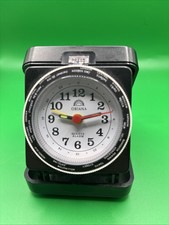 Oriana Worldwide Time Fold Up Travel Alarm Clock Tested And Working