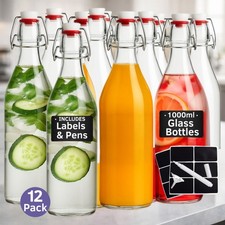 Glass Bottles With Swing Top
