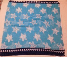 Blue Star Fish Shell Large