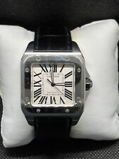 Cartier Santos de Cartier Silver Men's Watch - W20073X8