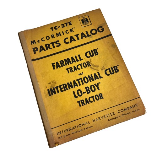 Parts list catalog - list,