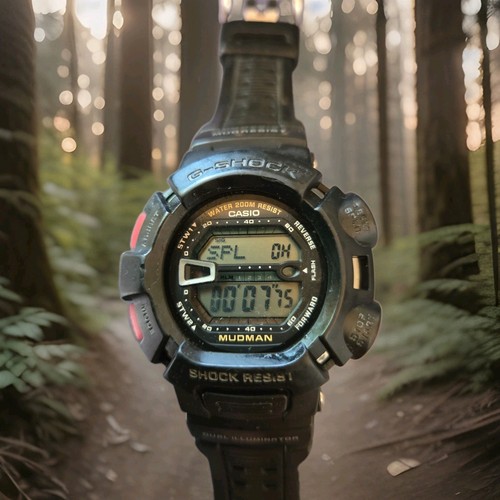Casio shock men black - men's,